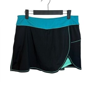 Fila Black Overlay Active Skort
